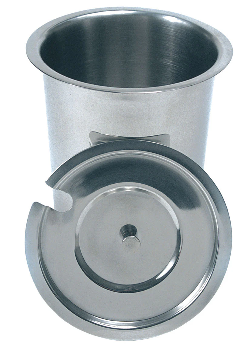 30 oz Solid Stainless Steel Flatware Cylinder