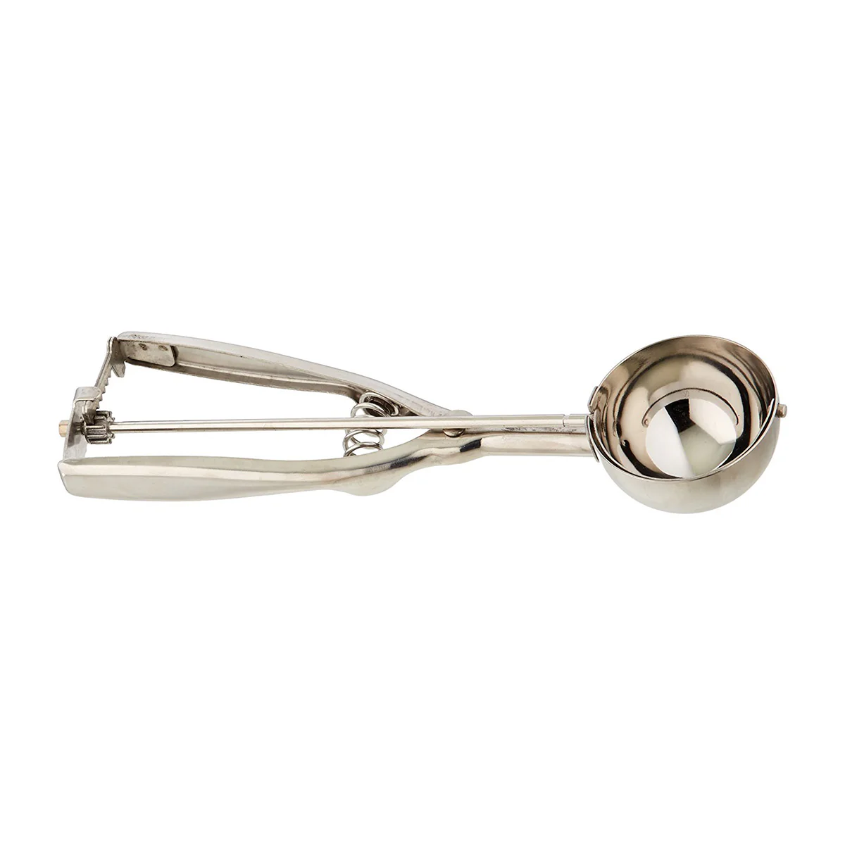 Ambidextrous Stainless Steel Squeeze #20 Disher, 2-1/2 oz.