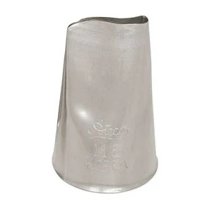 Ateco 118 Tube / Decorating Tip, Petals 3/4"