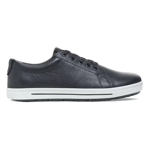 Birkenstock QO500 Sneaker, Black Leather with Black Laces, Men's 12-12.5 - Image 5