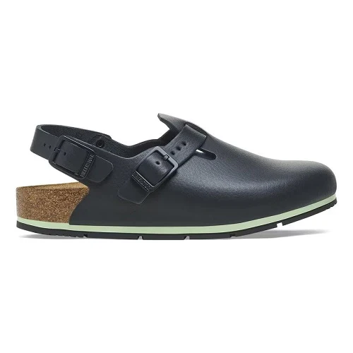 Birkenstock Tokio Pro Clog, Black Leather, Women's 5-5.5, Narrow - Image 4