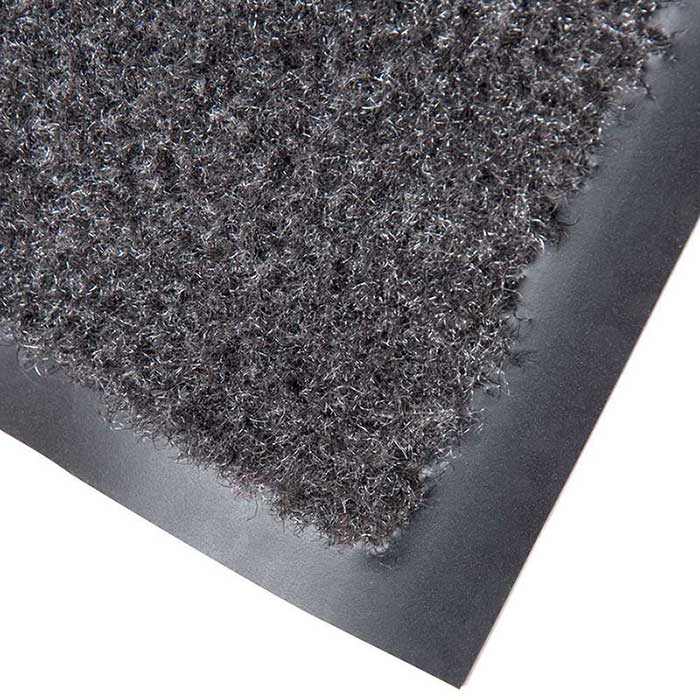 Cactus Mat 1437M-L35 Catalina Carpet Entrance Floor Mat, Charcoal, 3' x 5'