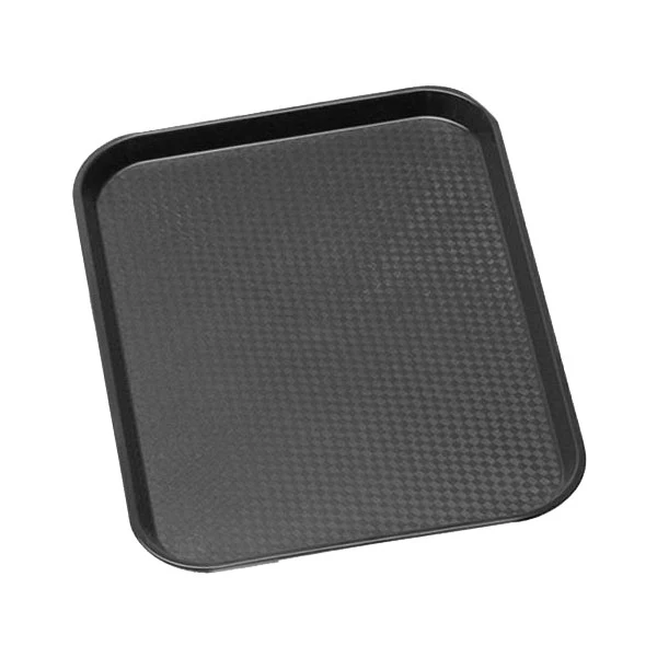 Cambro 1014FF110 Fast Food Tray, Black, 14" x 10" - Image 2