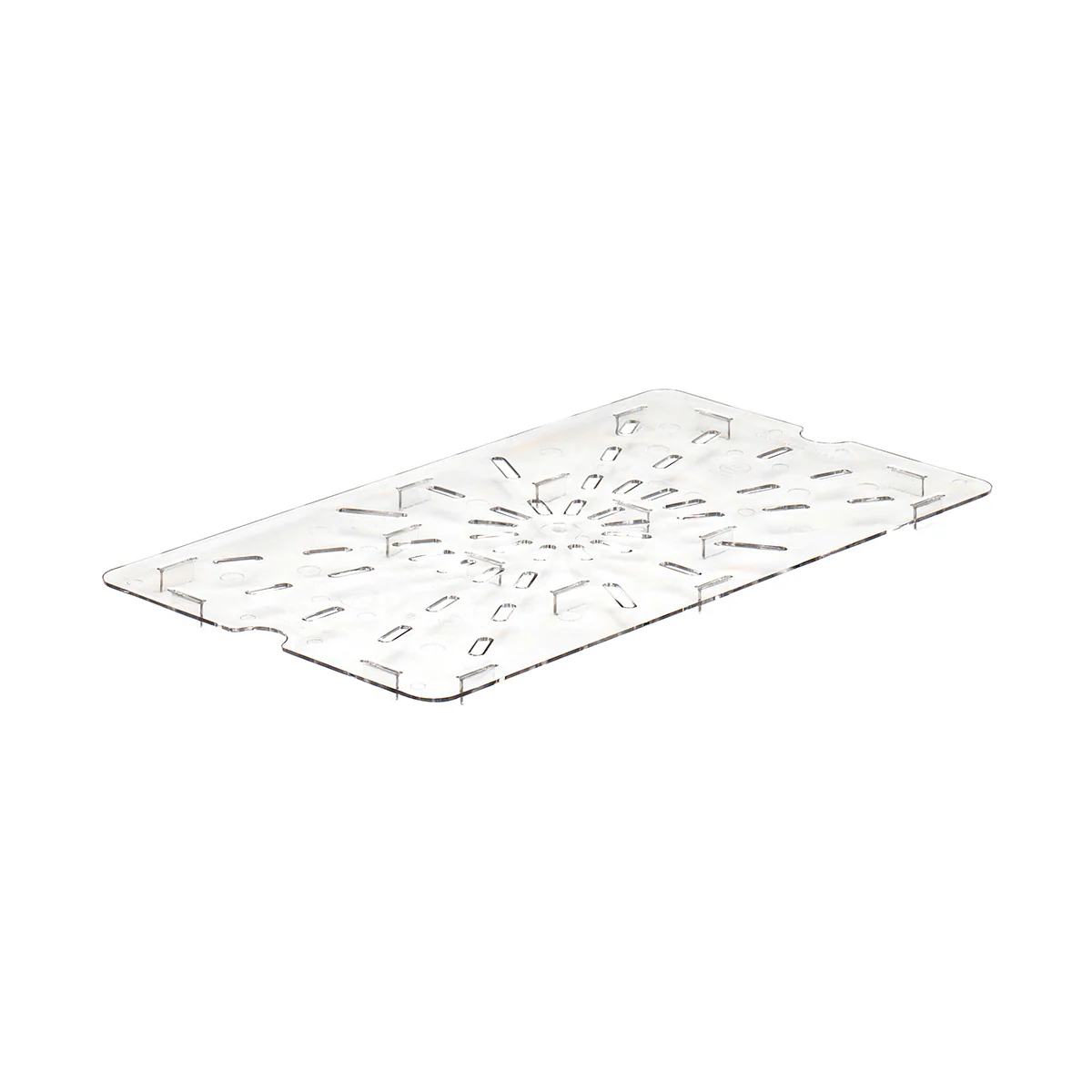 Cambro 10CWD135 Camwear Drain Shelf, Clear, Full Size