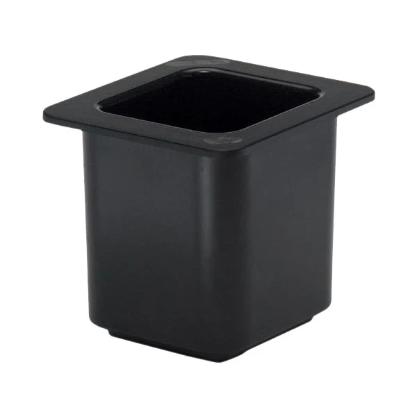 Cambro 66CF110 ColdFest Pan, Black, 1/6 Size