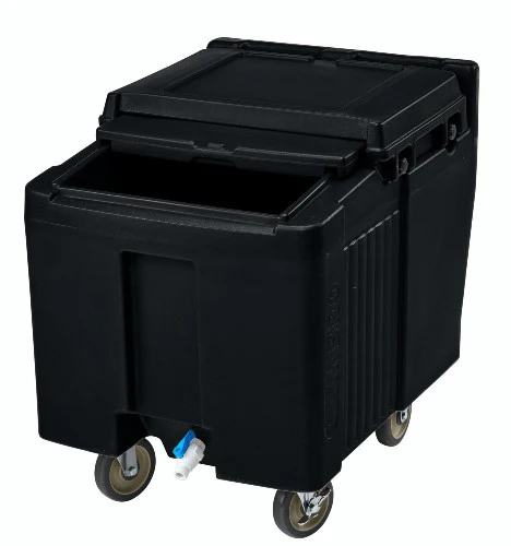 Cambro ICS125L110 Ice Caddy, 125 Lb. Capacity, 2 Swivel, 2 Fixed Casters