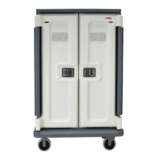 Cambro MDC1520T20 Meal Delivery Cart, Tall Profile, 20 Trays, Granite Gray