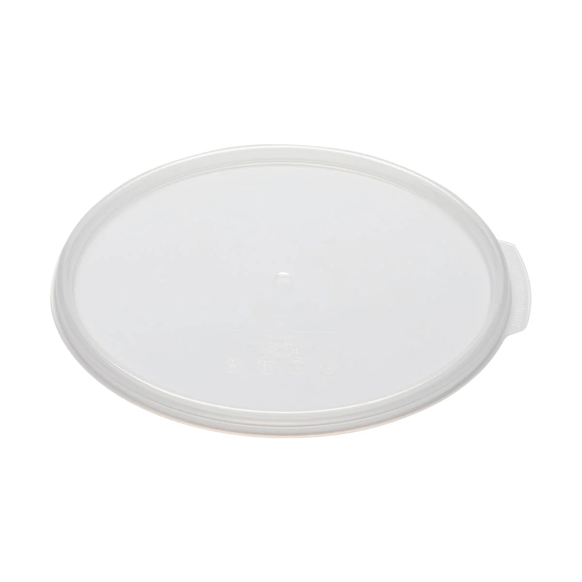Cambro RFS6SCPP190 Camwear Round Seal Lid, Translucent, 6 & 8 qt.