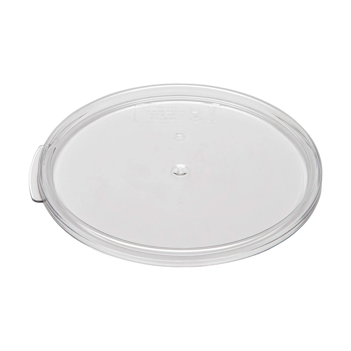 Cambro RFSCWC6135 Camwear Round Storage Lid, Clear, 6 & 8 qt.