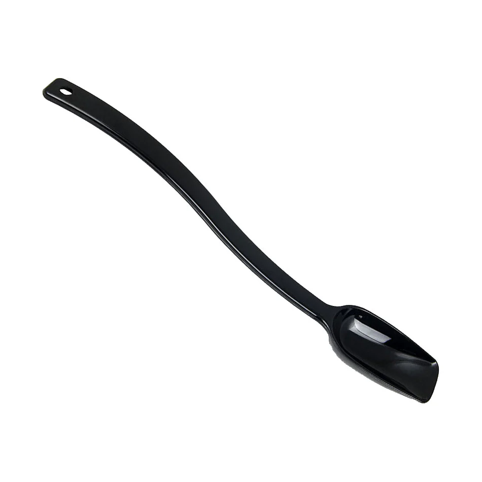 Cambro SPO10CW110 Camwear Solid Buffet Spoon, Black, 10-1/4"