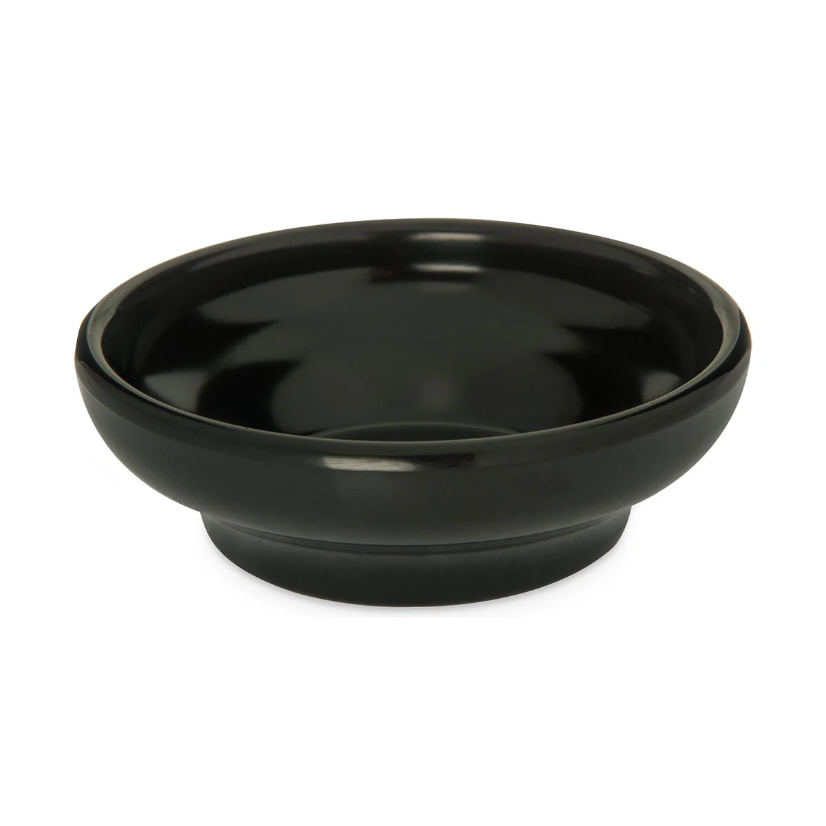 Carlisle 087503 Melamine Salsa Dish Ramekin, Black, 5 oz.