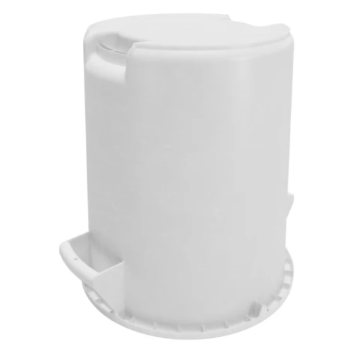 Carlisle 84104402 Bronco Round Waste Bin / Food Container, White, 44 gal. - Image 3