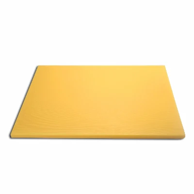 Culinary Essentials 859060 Cutting Board, 18"W x 24"L, 1/2" Thick, Yellow
