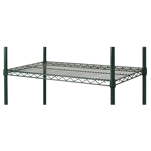 Culinary Essentials 860143 Wire Shelving, Green, 14" x 72"