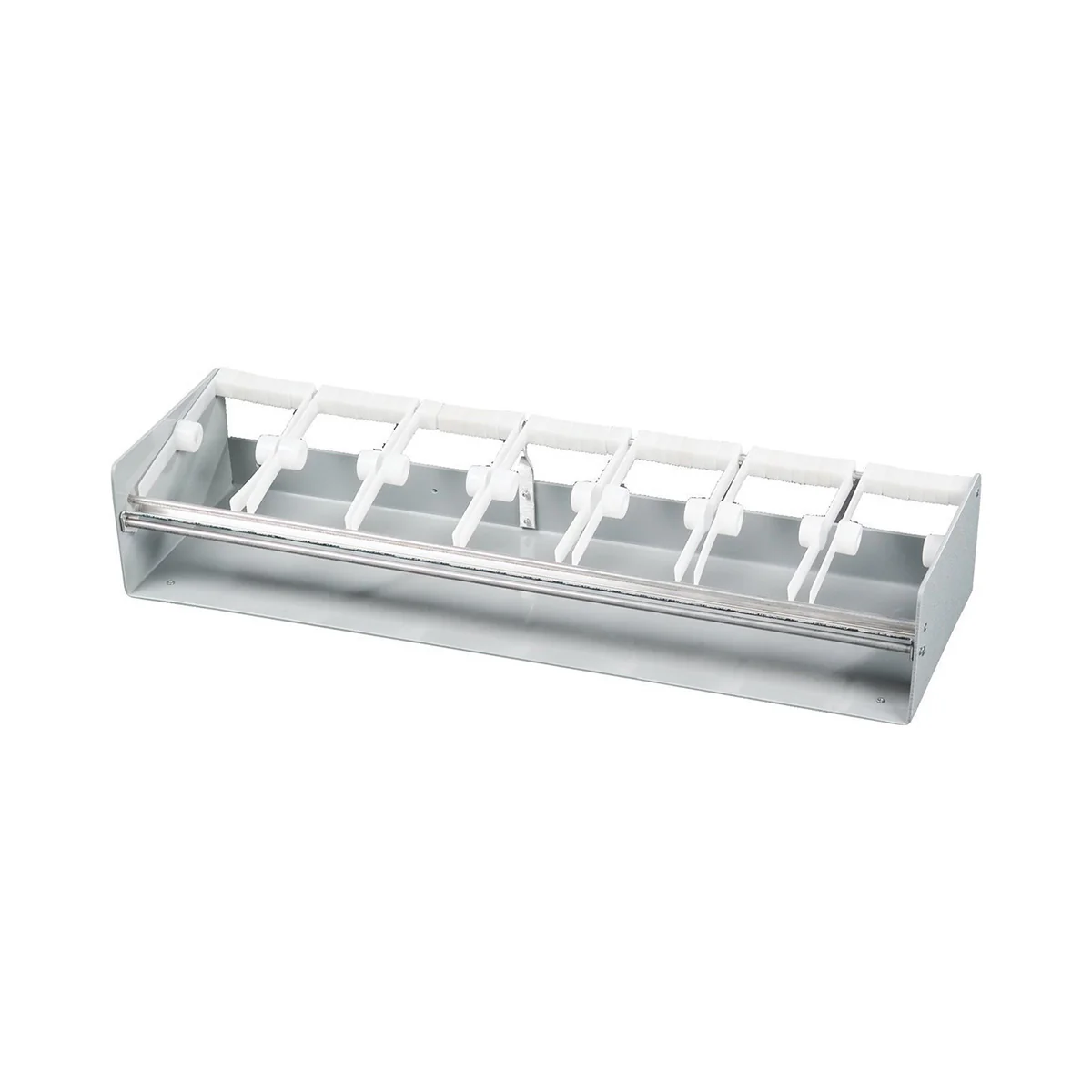 DayMark 111081 7 Slot Plastic Label Dispenser for 2" Label Rolls