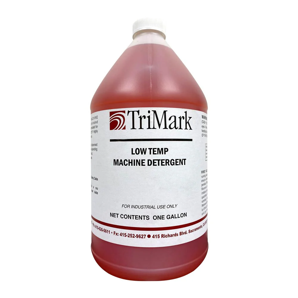 Detergent for Low Temperature Dishwashing Machine, 1 gal.