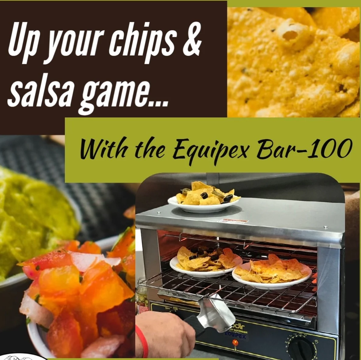 Equipex BAR100/1 Sodir Toaster Oven / Cheesemelter, Single Deck, Electric, 18" - Image 2