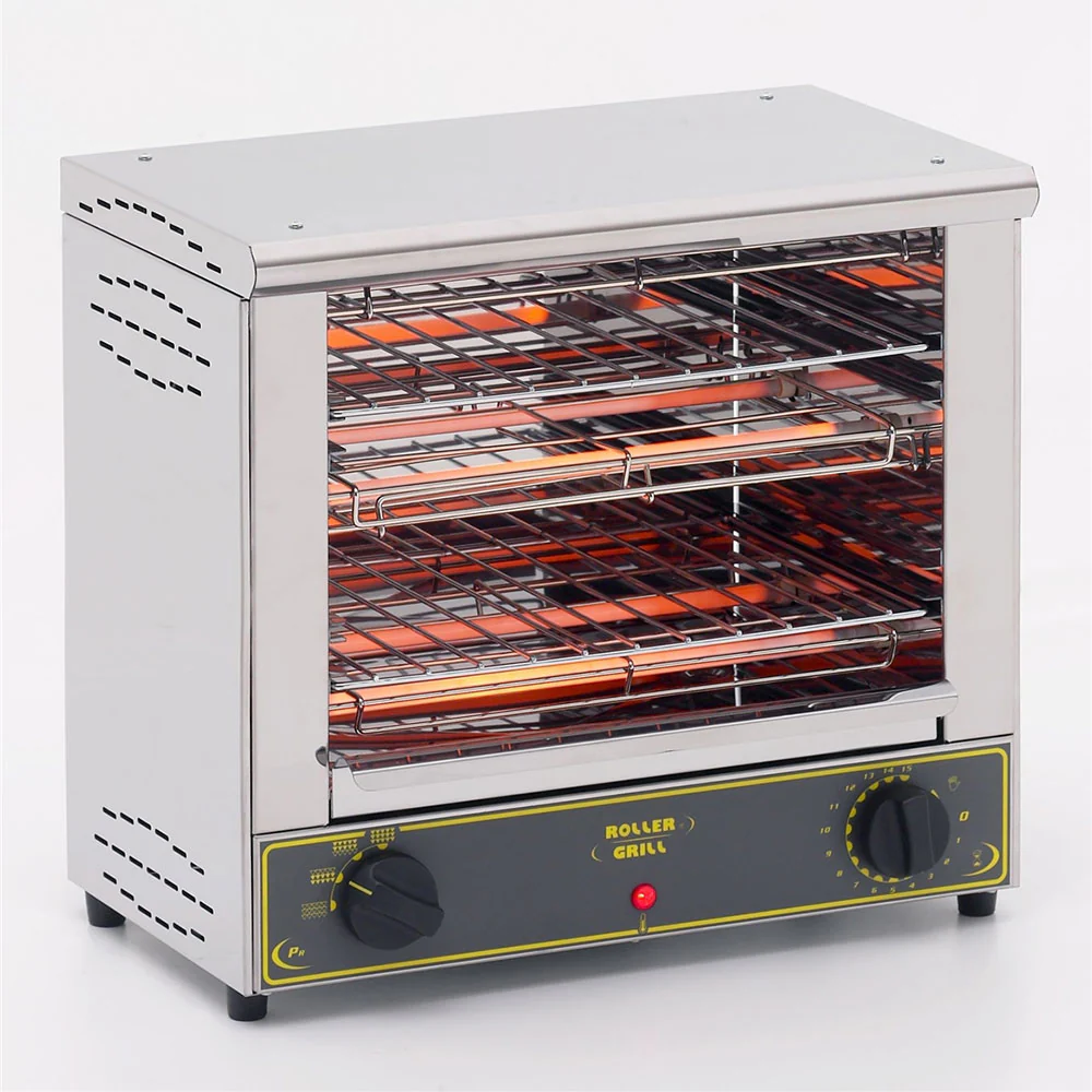 Equipex BAR200/1 Sodir Toaster Oven / Cheesemelter, Double Deck, Electric, 18" - Image 2