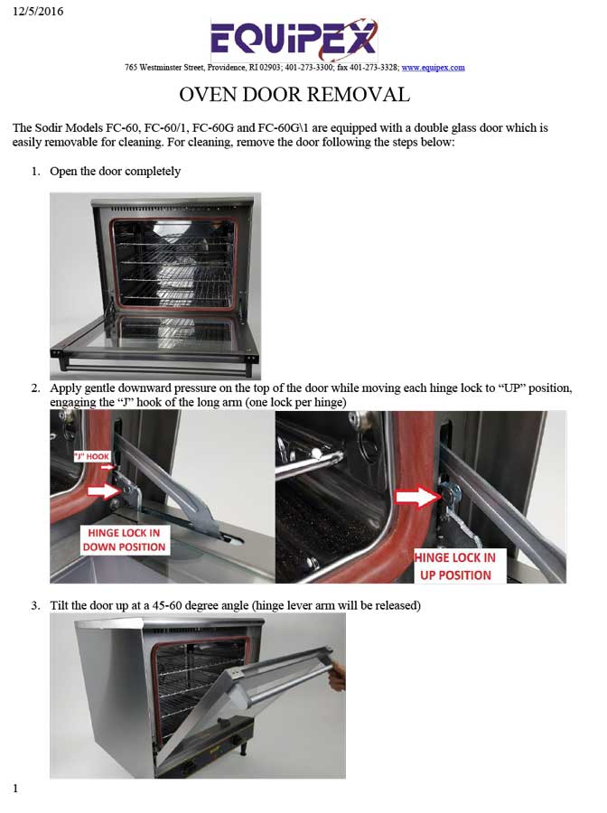 Equipex FC-60/1 Sodir Ariel Countertop Convection Oven, 1/2 Size - Image 2