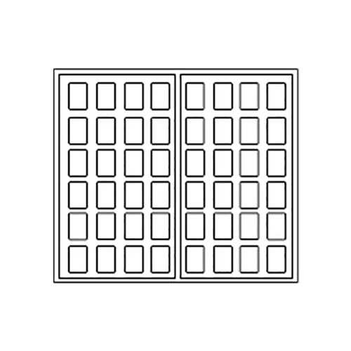 Equipex GES20 Sodir Single Liege Waffle Baker, 208/240v - Image 2
