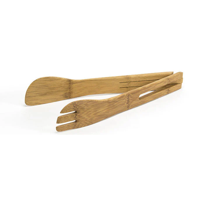 FOH Wide Bamboo Tong, 12"