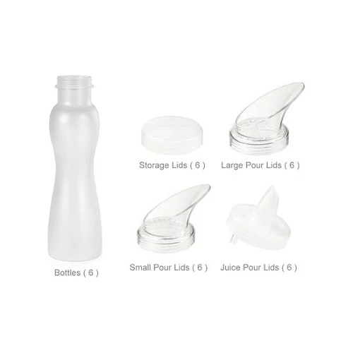 GET SDB-32-6 Salad Dressing Bottle Set, 32 oz., Case of 6 Sets