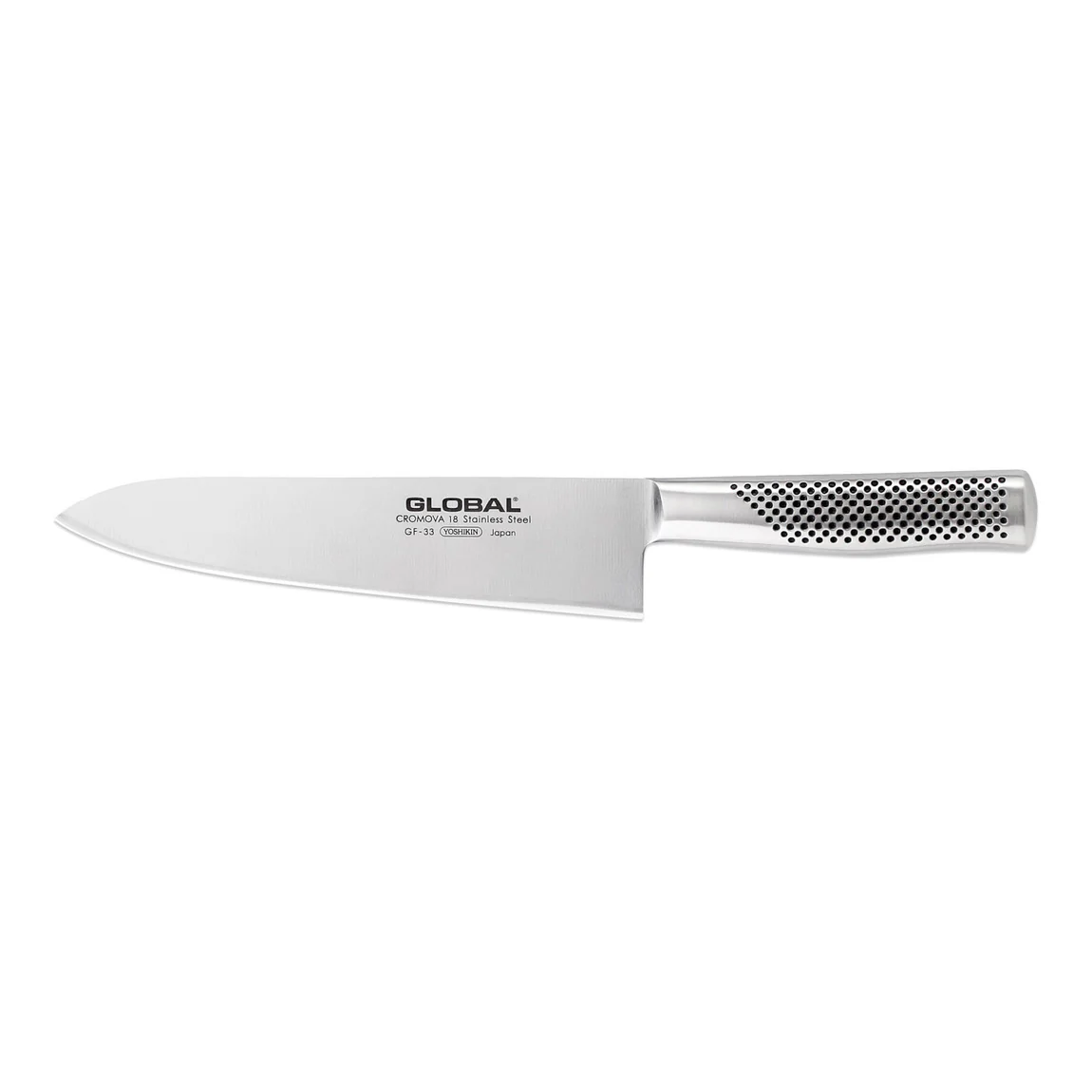Global GF-33 Heavyweight Forged Chefs Knife, 8-1/4"