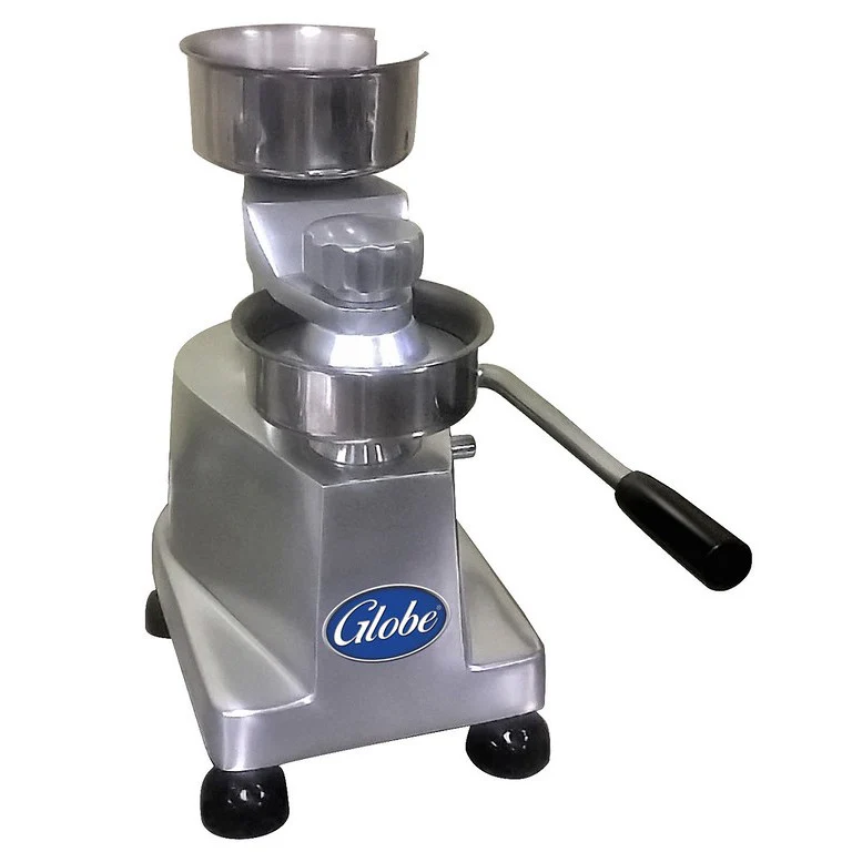 Globe PP4 Manually Operated Single Mold Patty Press, 4"