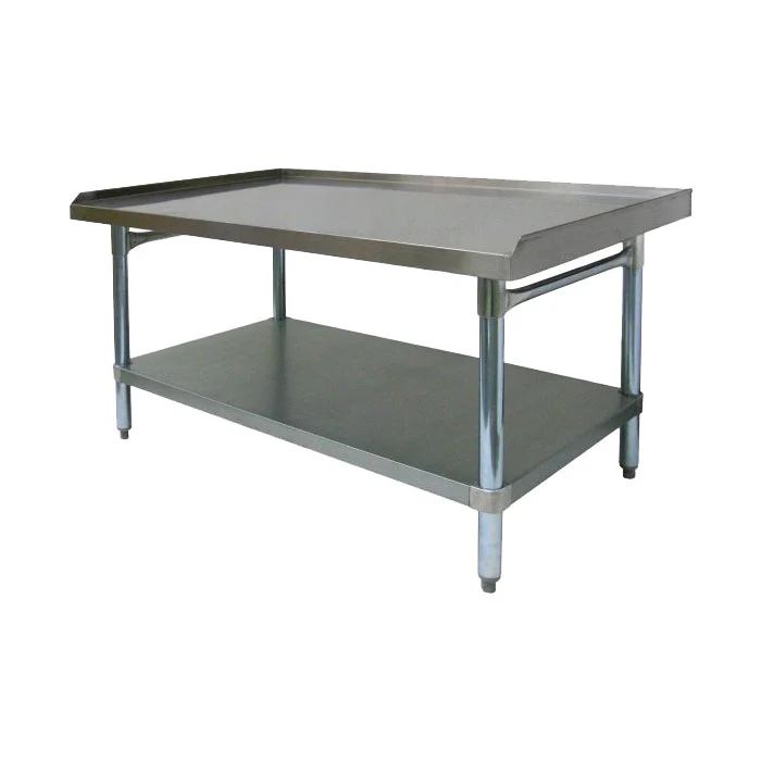 GSW ES-S3018 Stainless Steel Equipment Stand w/ Upturn, 18" x 30"