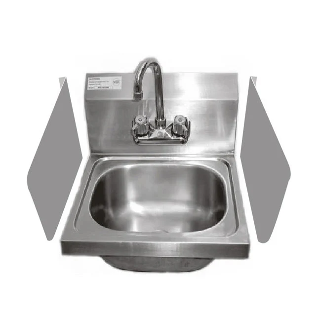 GSW SP-S1712 Hand Sink Splash Guard, 17" x 12" - Image 2