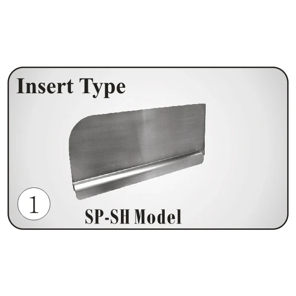 GSW SP-SH1810R Compartment Sink Right Splash Guard, 18", Insert Type - Image 2