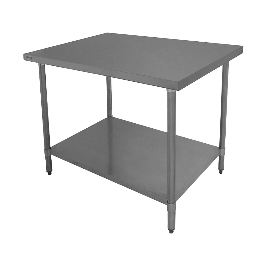 GSW WT-EE3030 Economy Stainless Steel Work Table, 30" x 30"