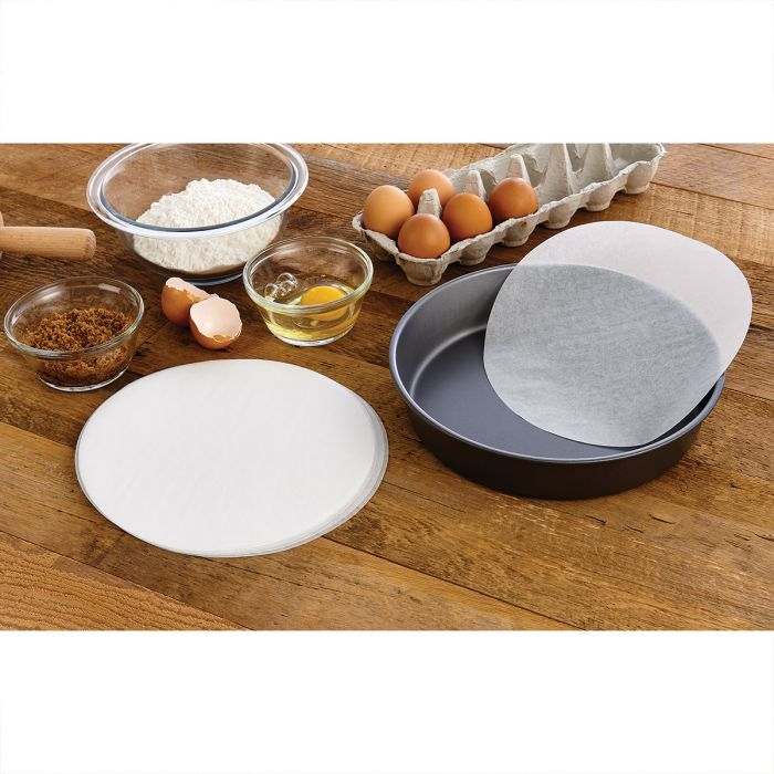 HIC 22092 Round Parchment Paper, 8", Pack of 36 - Image 2