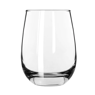 Libbey 231 Stemless White Wine Glass, 15-1/4 oz., Case of 12
