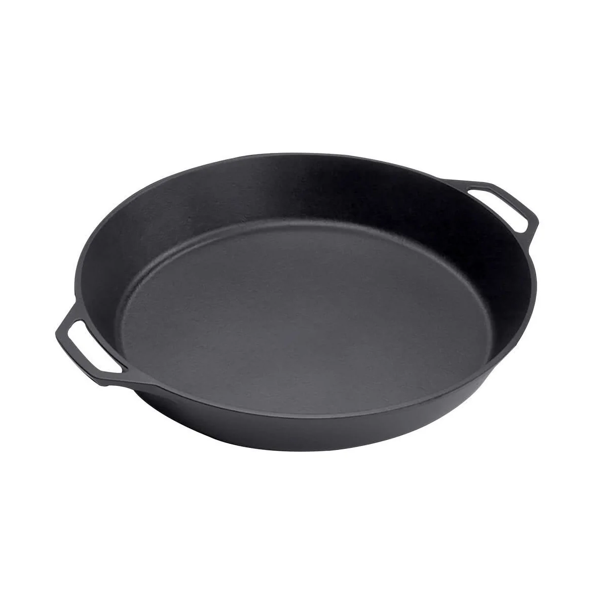 Lodge L17SK3 Cast Iron Skillet w/ Loop Handles, Seasoned, 17"