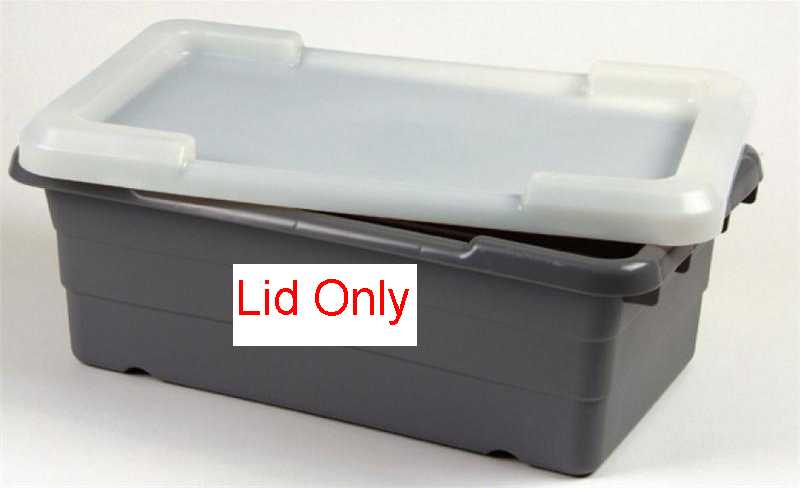 Lug Box Cover, Frosted White