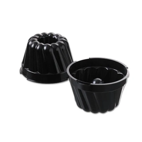 Matfer 345638 Exoglass Kugelhopf Mold, 3-3/4" dia., Pack of 6
