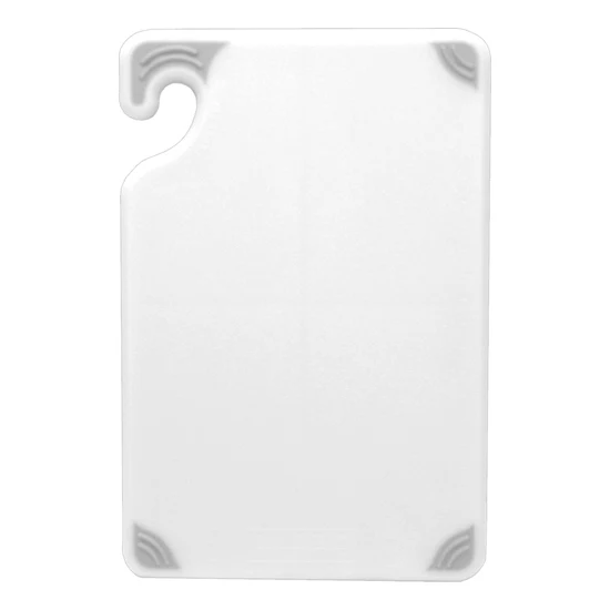 San Jamar CBG912WH Saf-T-Grip X-Pediter Cutting Board, 9" x 12" x 3/8"