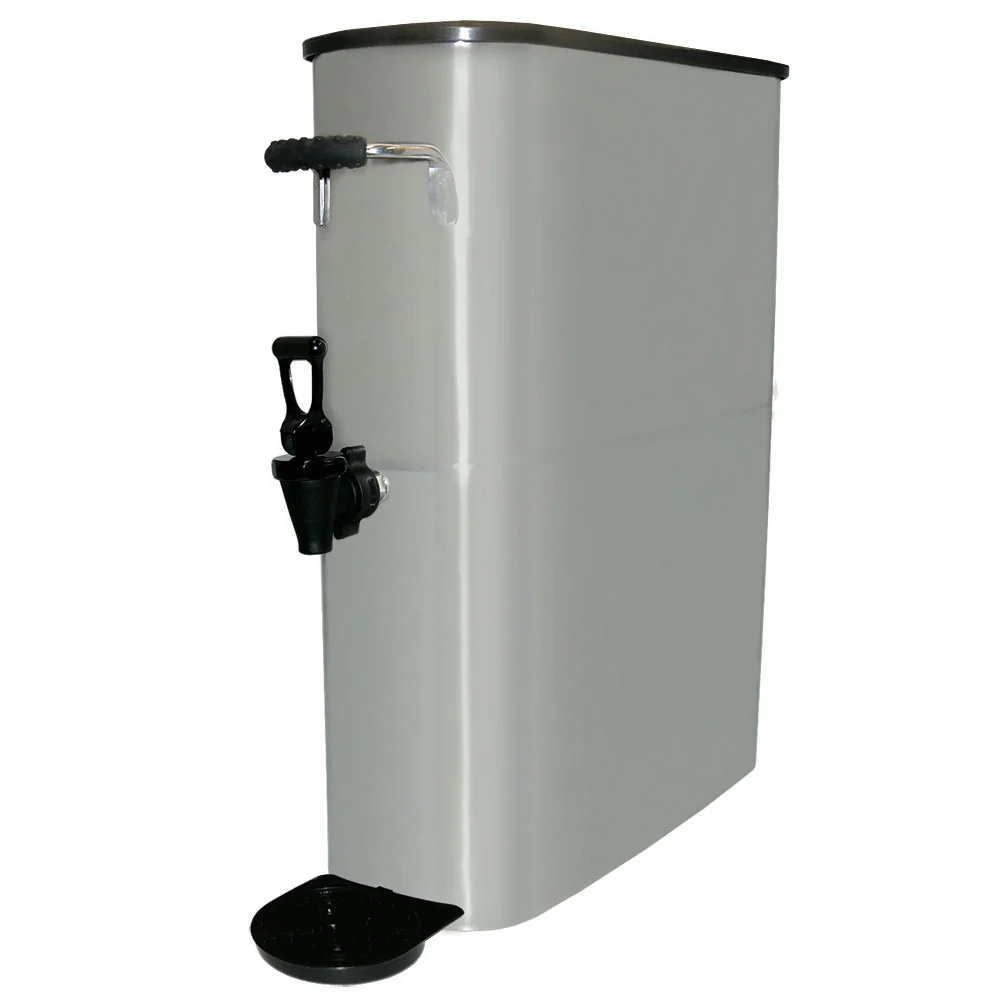 Space-Saver Slim Iced Tea Dispenser, 5 Gal.