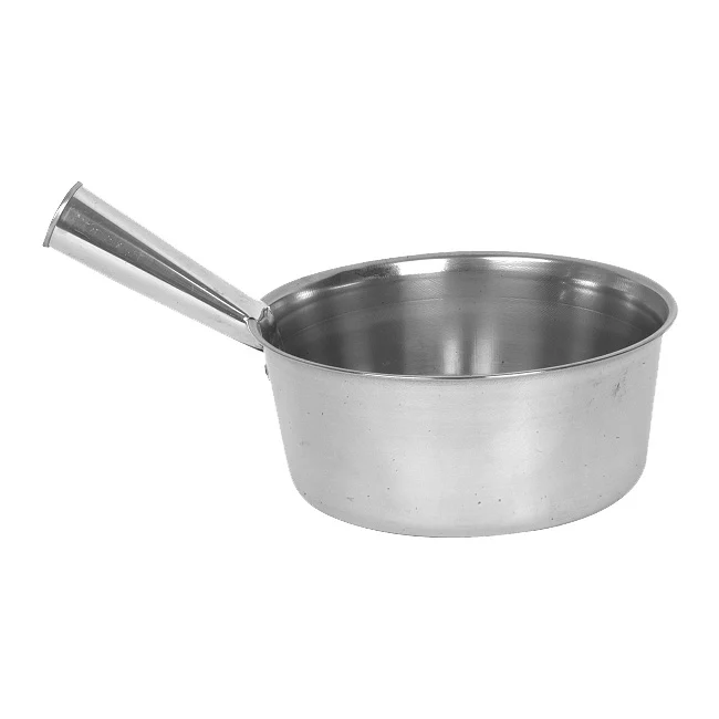 Stainless Steel Transfer Dipper w/ Riveted Hollow Handle, 2 qt.