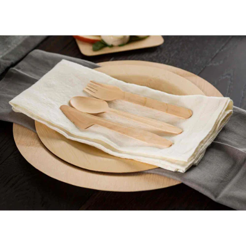 Tablecraft BAMDRP11 Cash & Carry Disposable Plate, 11" diameter, 25 per pack - Image 4