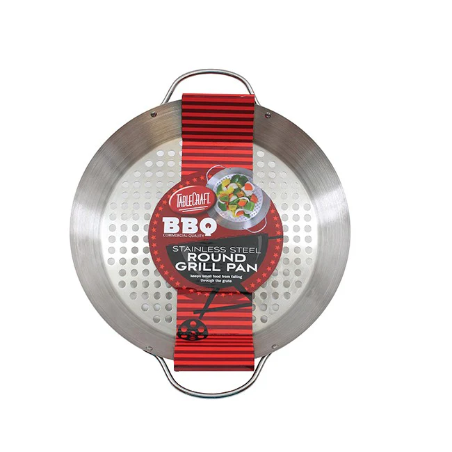 Tablecraft BBQ122 Grilling Pan w/ Handles
