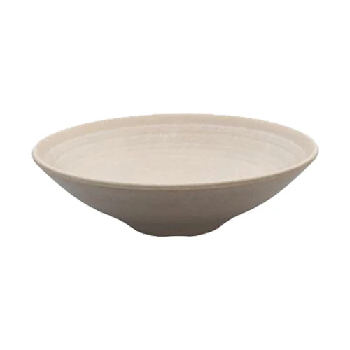 Tria 070631 Round Melamine Bowl, Sandstone, 34 oz.