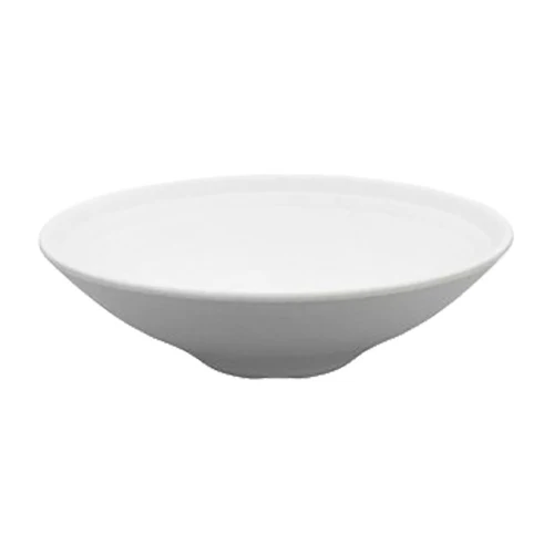 Tria 070641 Round Melamine Bowl, White, 34 oz.