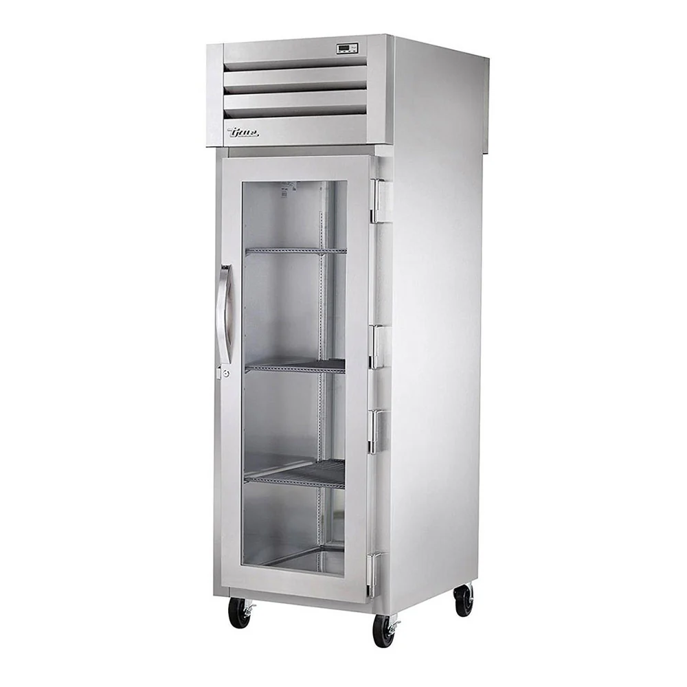 True STA1RPT-1G-1G Spec Series Pass Thru Glass Door Refrigerator, 1 Section