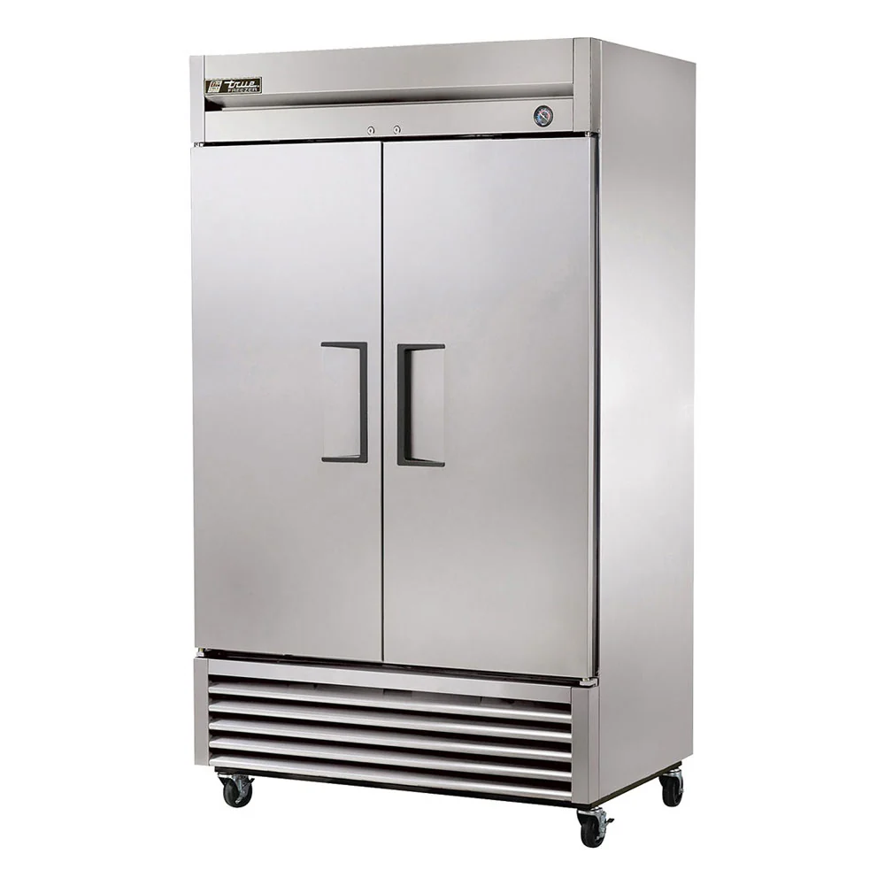 True T-43F T-Series Solid Door Reach-In Freezer, 2 Section