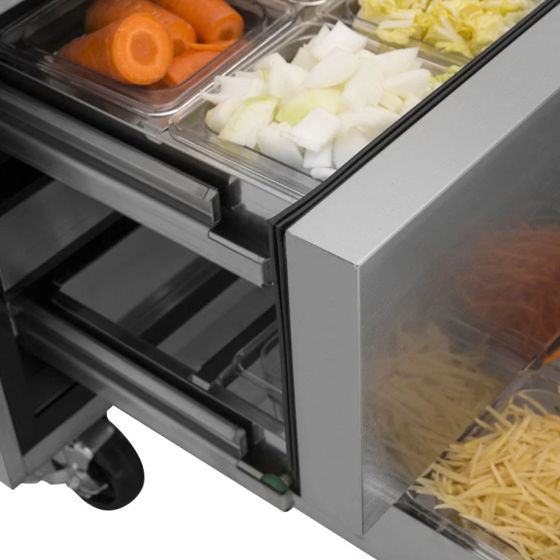 Turbo Air TCBE-48SDR-N Super Deluxe Series 2 Drawer Chef Base, 48" - Image 5