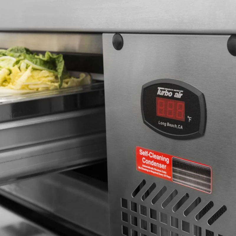 Turbo Air TCBE-48SDR-N Super Deluxe Series 2 Drawer Chef Base, 48" - Image 8