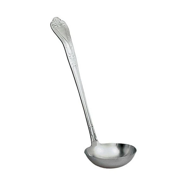 Crown Serving Ladle, Stainless Steel, 4 oz.