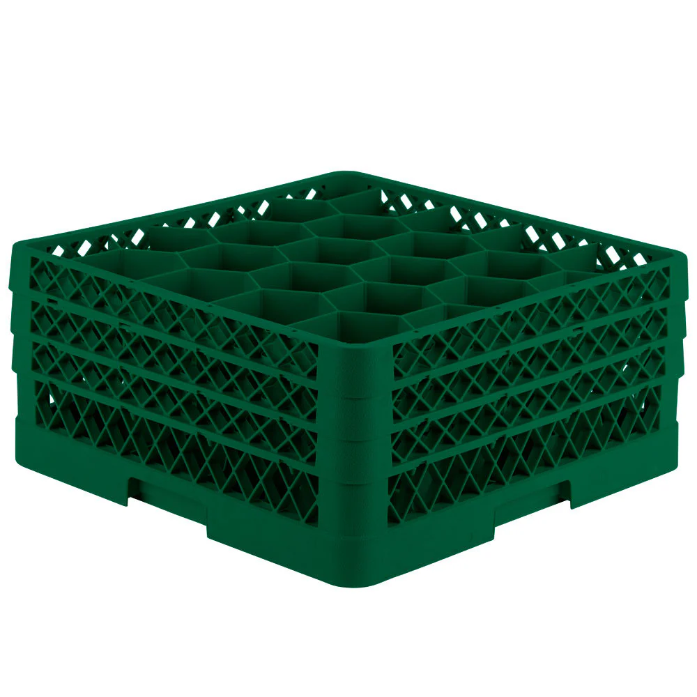 Vollrath TR11GGA-19 Full Size Glass / Stemware Rack, 20 Compartment